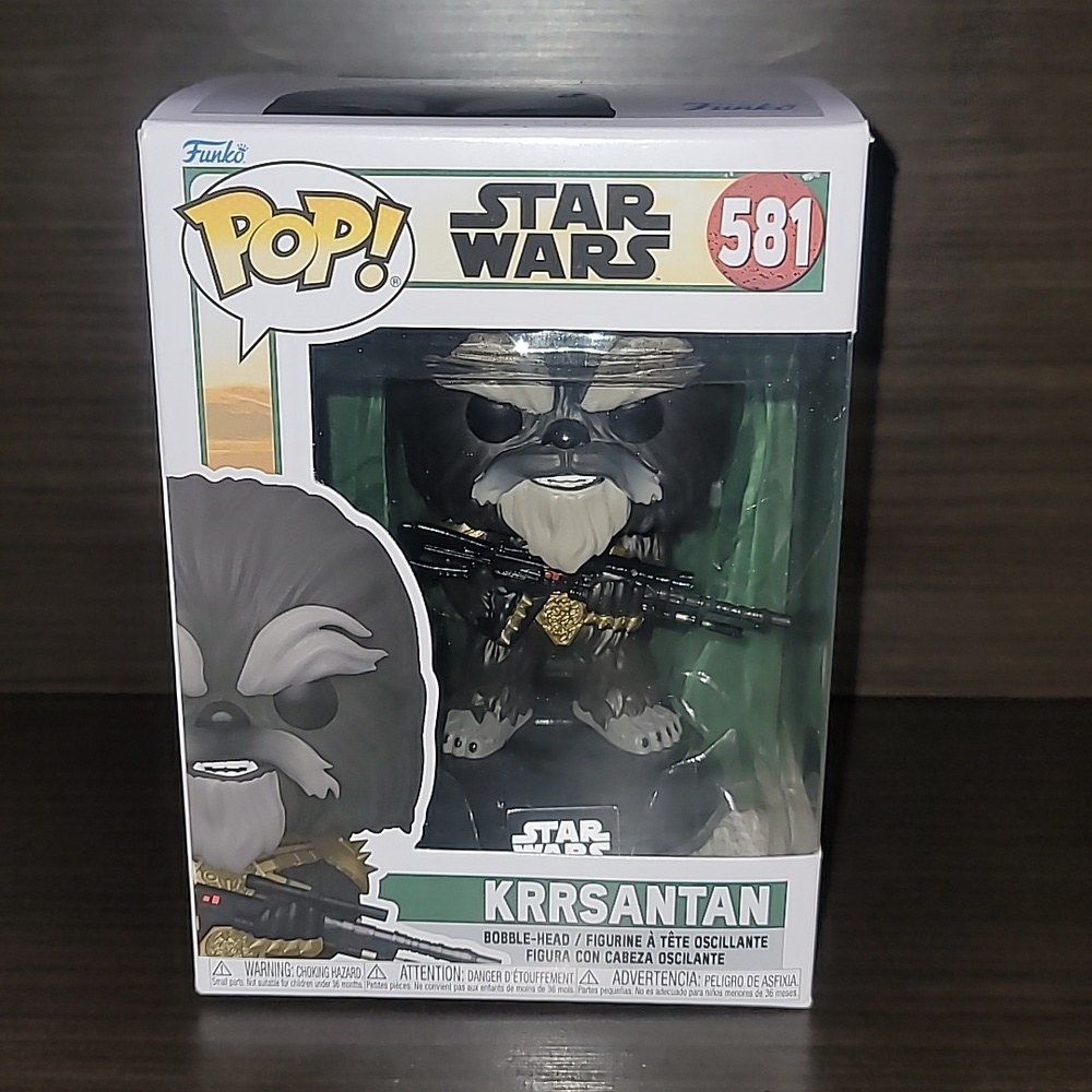 Star Wars Krrsantan Funko Pop toy